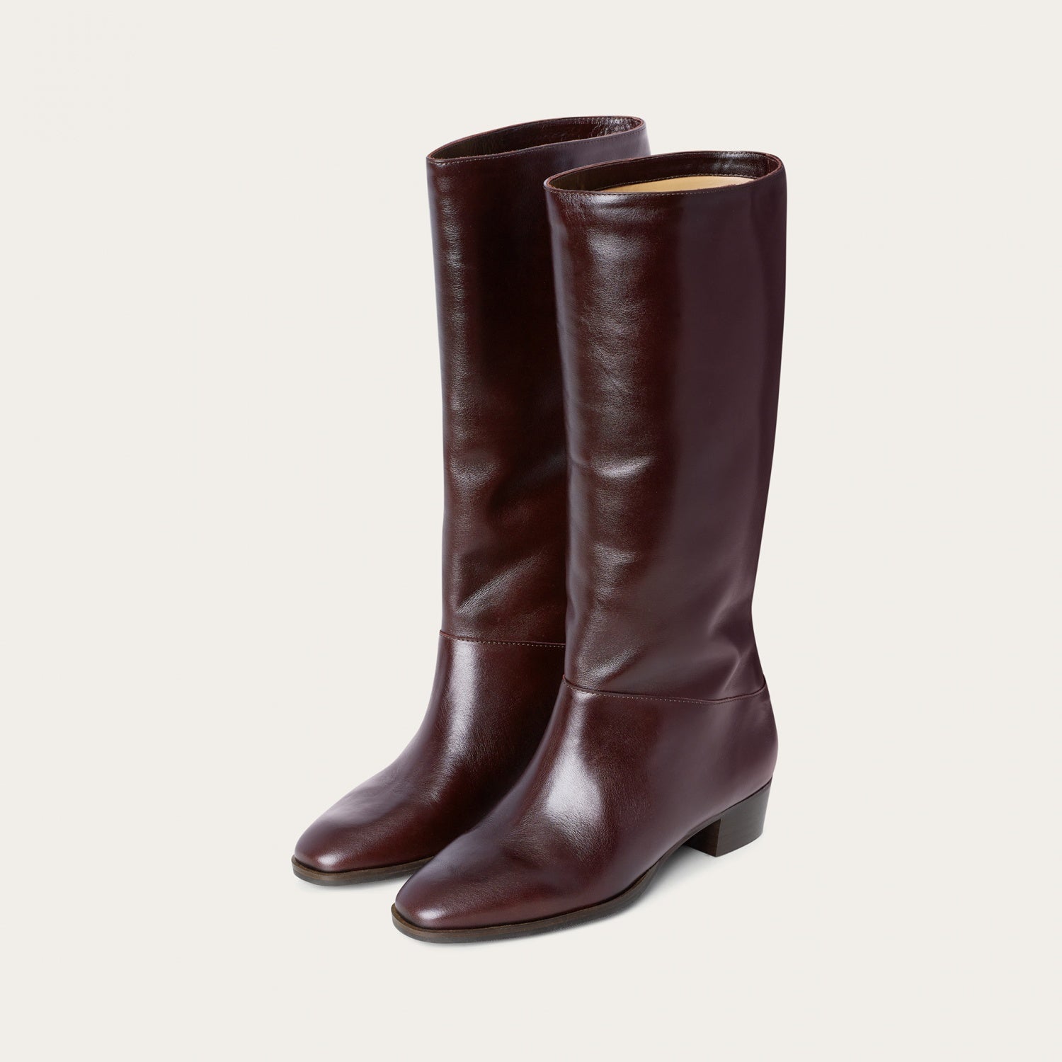 Balagan Studio | Martha High Boots in Mahagony