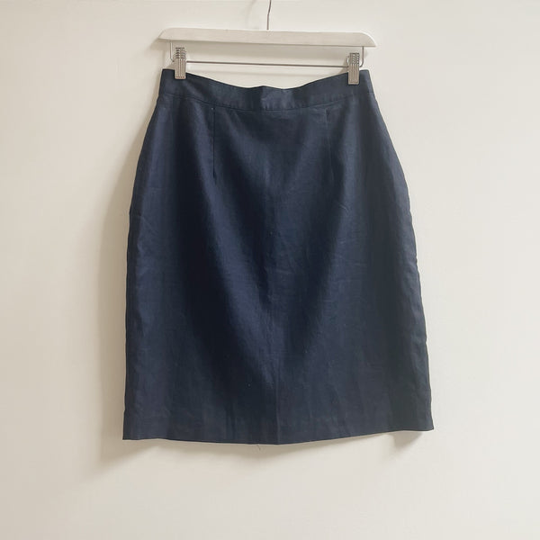 Vintage Navy Linen Skirt – Hey Jude